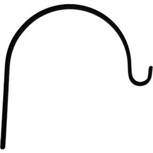 circular metal plant hanger 8-Inch Wrought Iron Plant Hanger