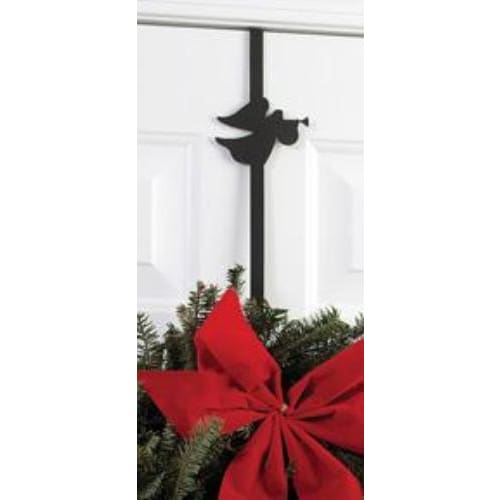 Wrought Iron Angel Door Wreath Hanger Christmas decorations christmas wreath stand door wreaths