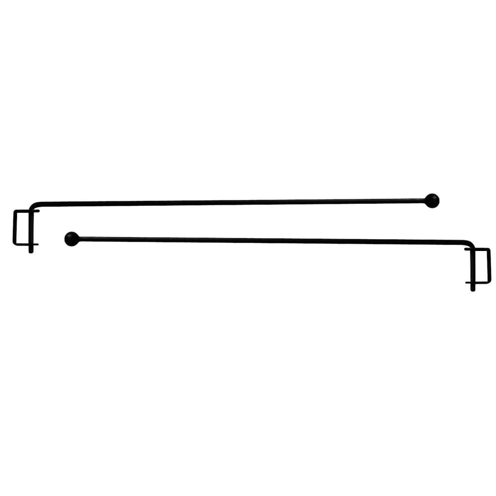 Wrought Iron Ball Curtain Rod Swiveling Cranes curtain poles curtain rails curtain rod featured