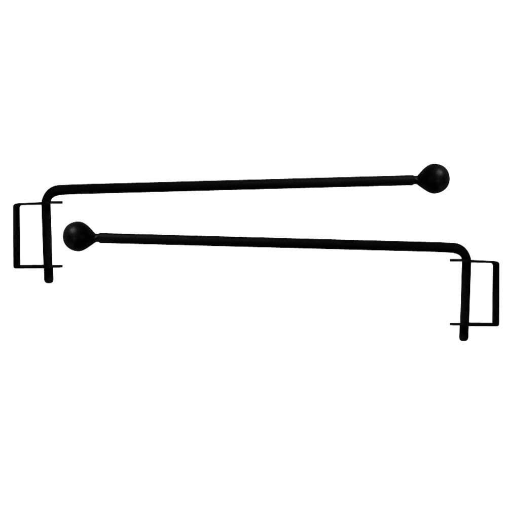 Wrought Iron Ball Curtain Rod Swiveling Cranes curtain poles curtain rails curtain rod featured