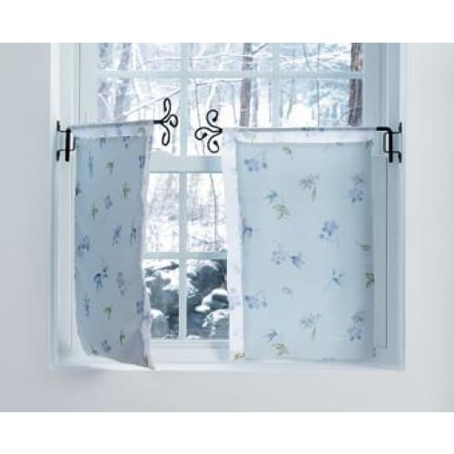 Wrought Iron Ball Curtain Rod Swiveling Cranes curtain poles curtain rails curtain rod featured