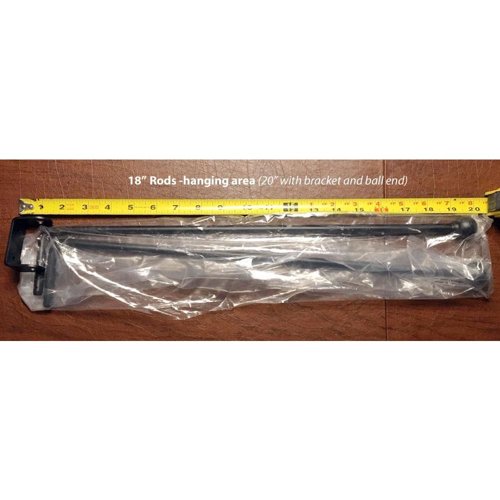 Wrought Iron Ball Curtain Rod Swiveling Cranes curtain poles curtain rails curtain rod featured