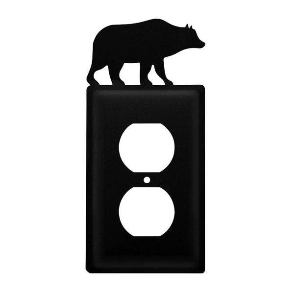 Wrought Iron Bear Outlet Cover light switch covers lightswitch covers outlet cover switch covers