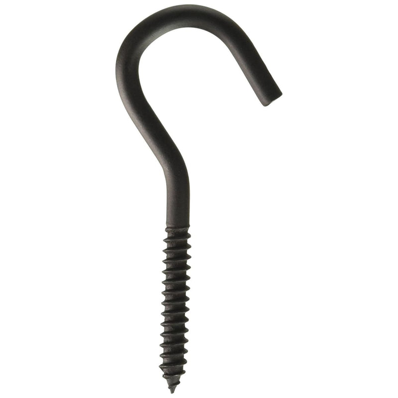 Wrought Iron Ceiling Screw Hook Anchor .88in Opening ceiling anchors ceiling hook screw hook screw