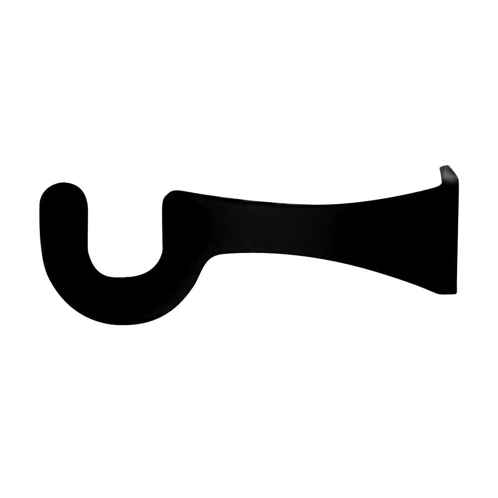 Wrought Iron Center Support Bracket for .75 Inch Rods curtain brackets curtain hardware curtain pole