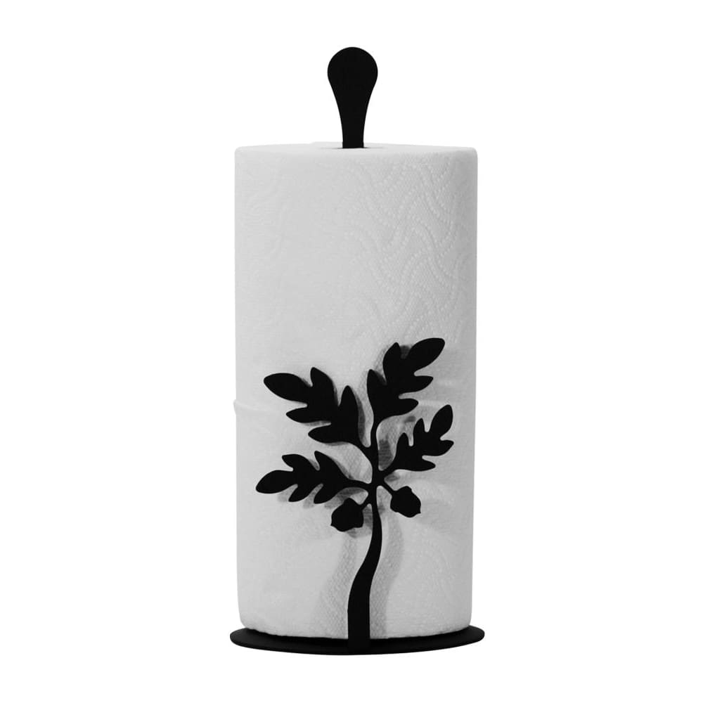 Wrought Iron Counter Top Acorn Paper Towel Holder kitchen towel holder paper towel dispenser paper