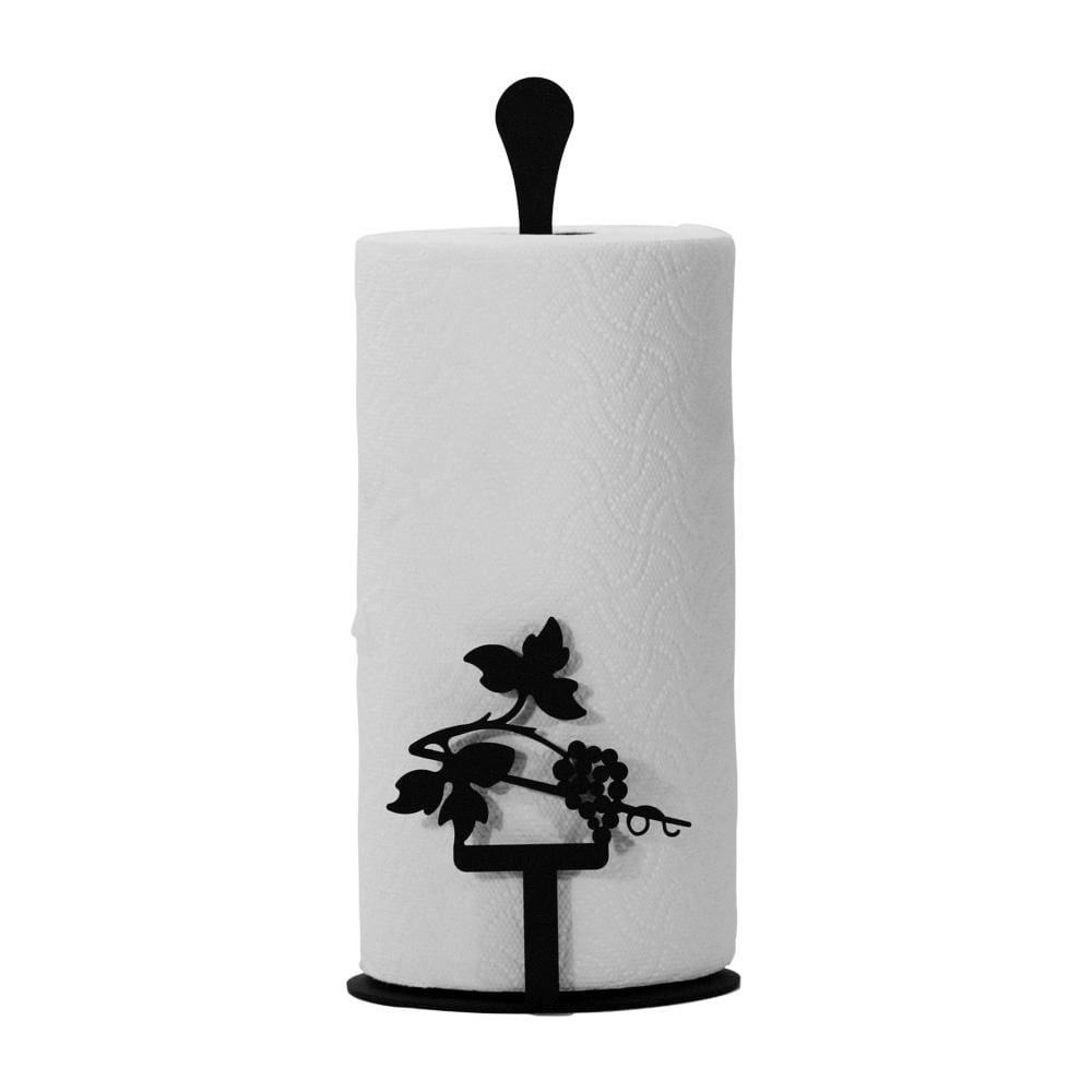 Grapevine Wrought Iron Towel Holder Durable Utility