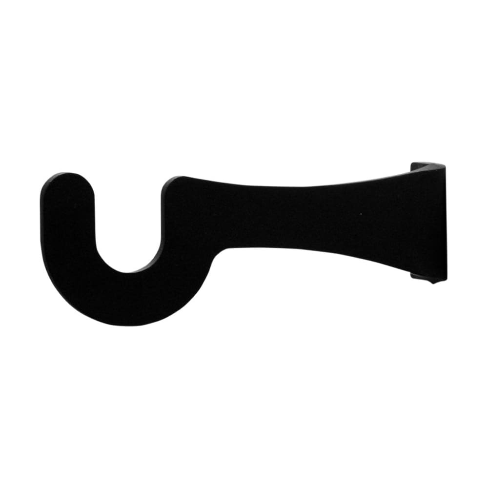 Wrought Iron Curtain Center Support Bracket For .5 Inch Rods curtain brackets curtain hardware
