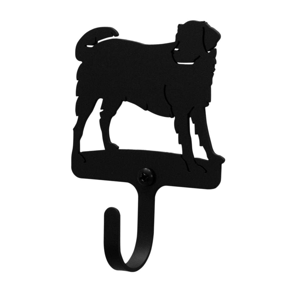 Village Wrought Iron WH-105-XS Dog Wall Hook Extra Small