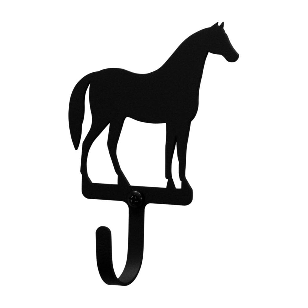 Wrought Iron Wall Hook Horse Design