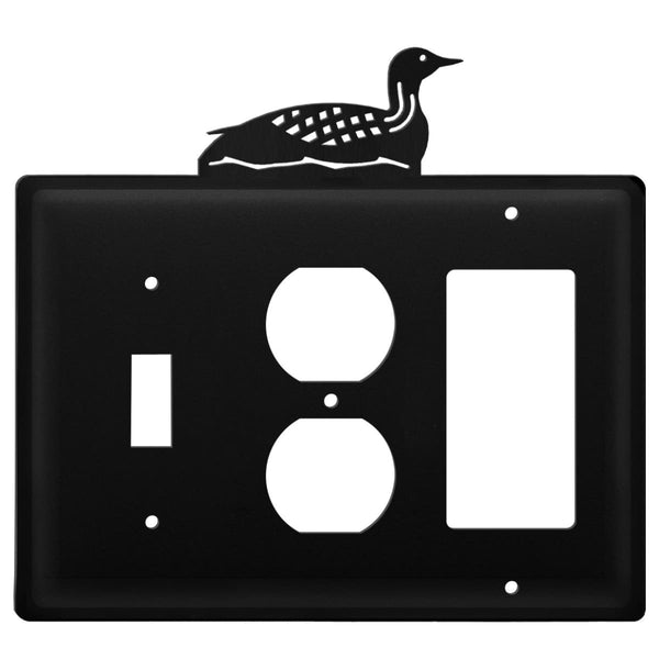 Wrought Iron Loon Switch Outlet GFCI Cover light switch covers lightswitch covers outlet cover