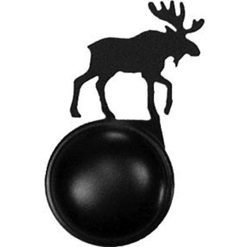 Wrought Iron Moose Cabinet Door Knob door hardware door knob doorhandles doorknobs handmade knobs