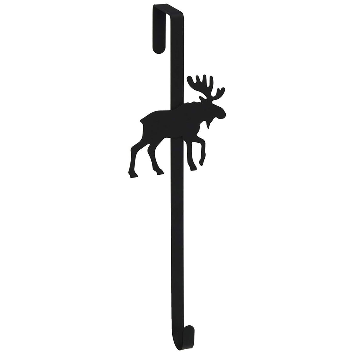 Wrought Iron Moose Door Wreath Hanger Christmas decorations christmas wreath stand door wreaths