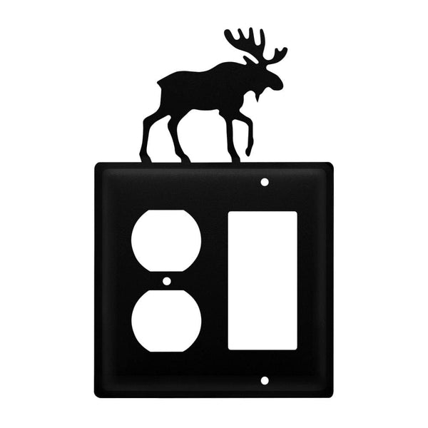 Wrought Iron Moose Outlet Cover & GFCI light switch covers lightswitch covers outlet cover switch