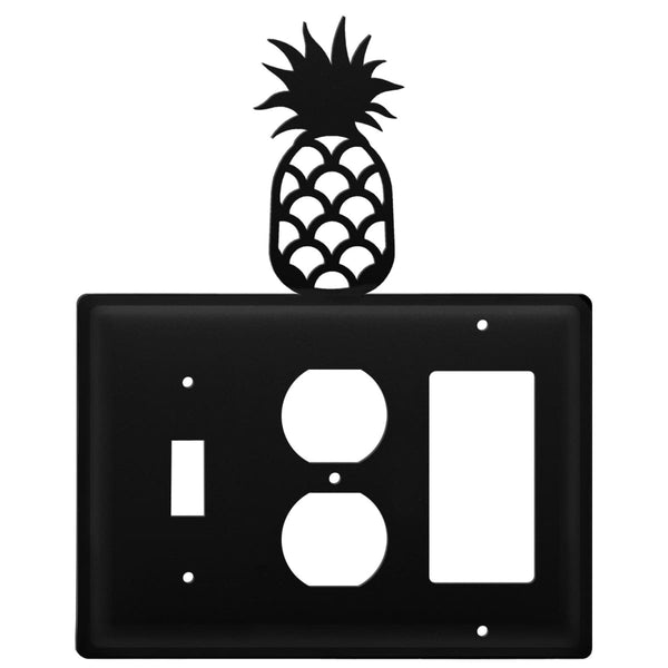 Wrought Iron Pineapple Switch Outlet GFCI Cover light switch covers lightswitch covers outlet cover