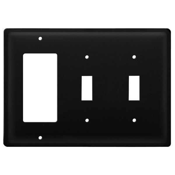Wrought Iron Plain GFCI Double Switch Cover light switch covers lightswitch covers outlet cover