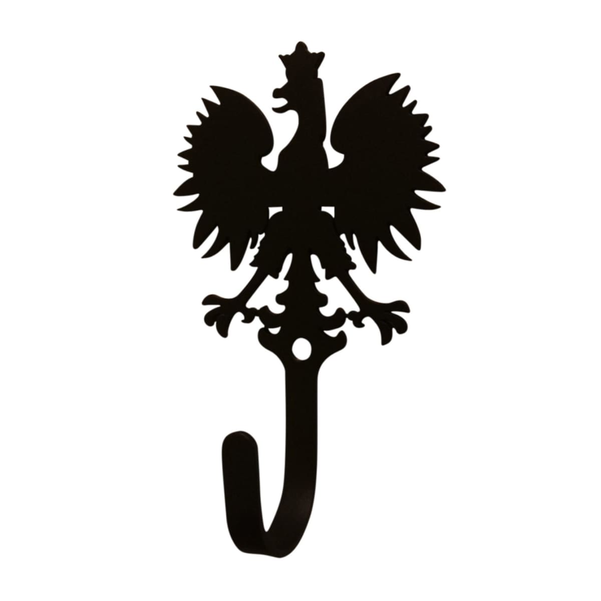 Wrought iron Polish eagle decorative wall hook