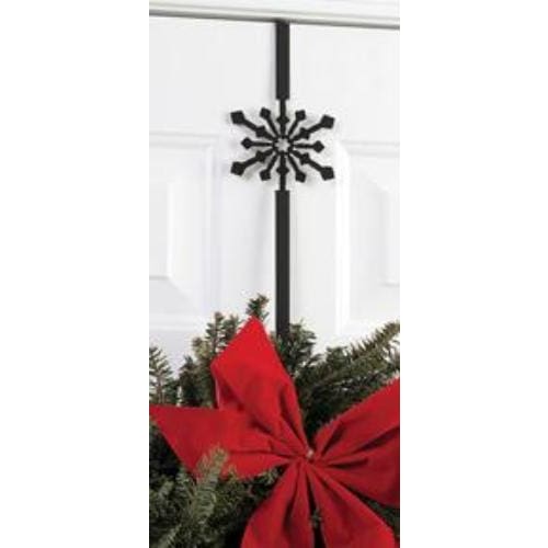 Wrought Iron Snowflake Door Wreath Hanger Christmas decorations christmas wreath stand door wreaths