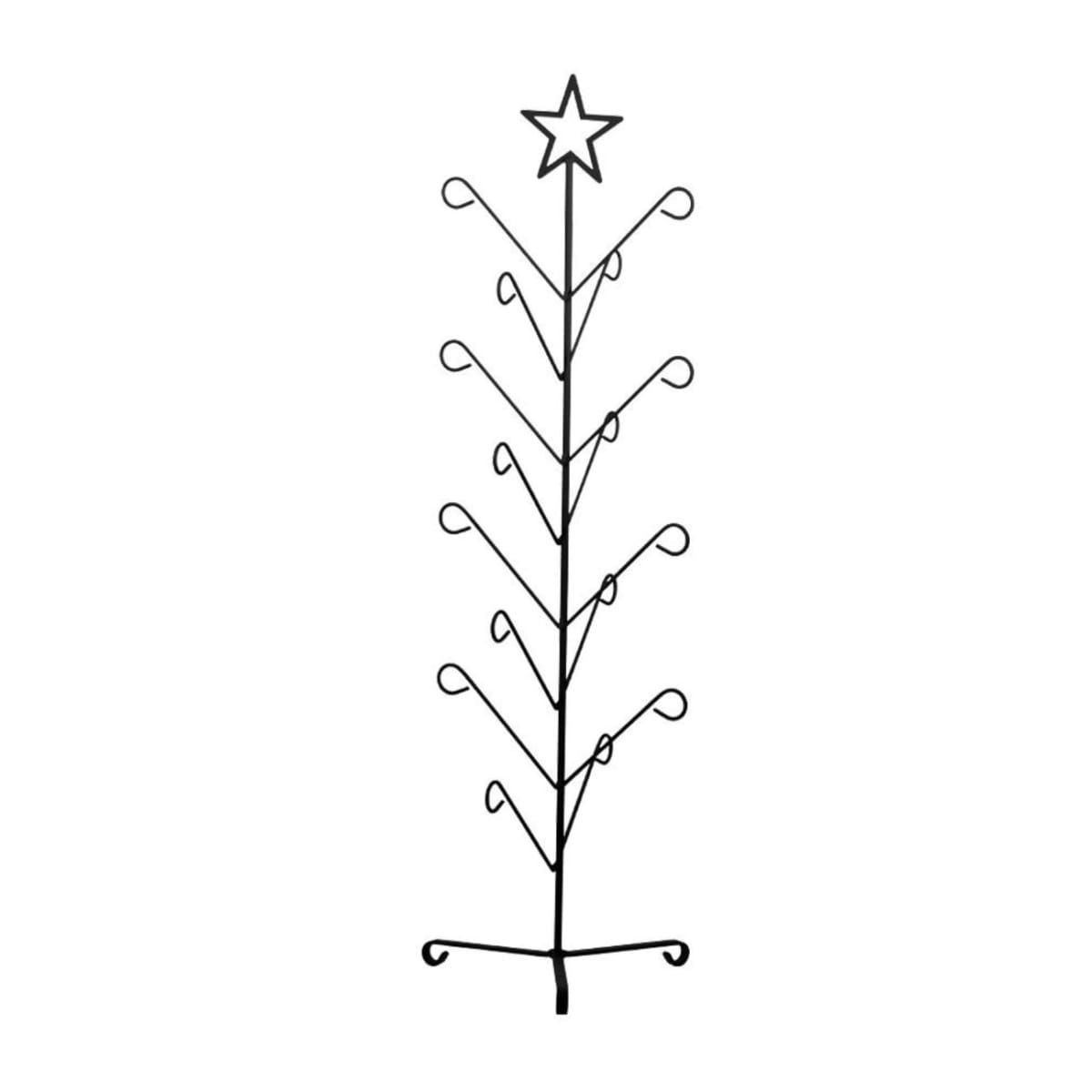 Wrought Iron Star Top 8 Pair Mitten & Boot Dryer Stand boot rack boot stand Christmas decorations
