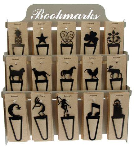 Wrought Iron Metal Bookmarks - Assortment of 10