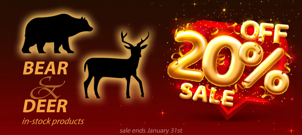 Bear & Deer Sale