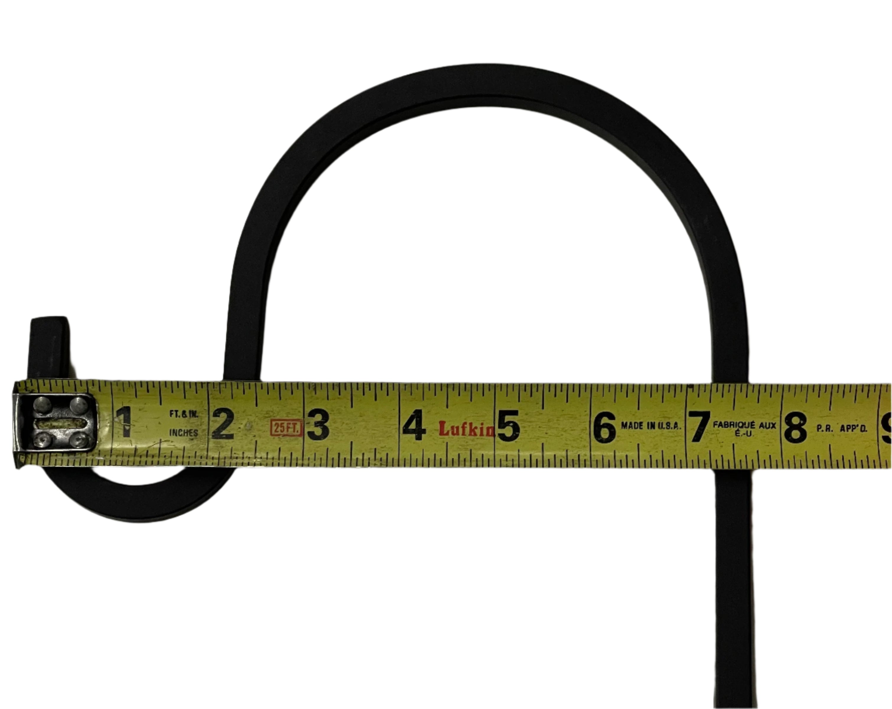 56"H Lawn Hook - 3/8" Solid Square Iron