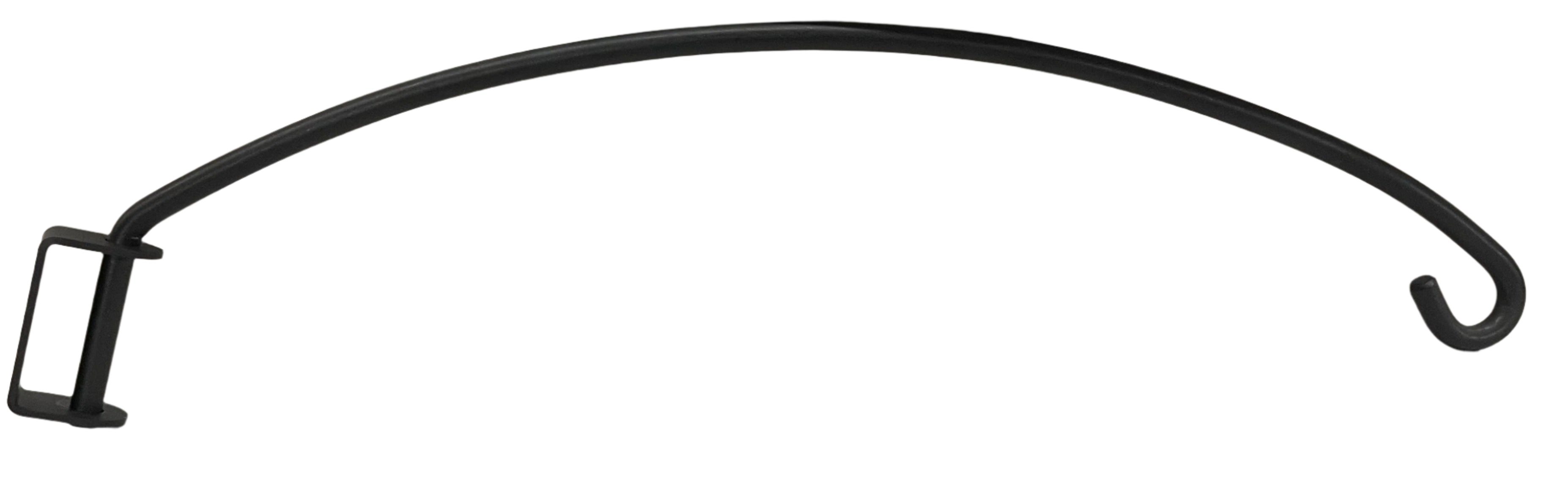 circular metal plant hanger Swivel Plant Hanger 18 In. rounded iron arm Plant Hangers Wrought Iron Haven