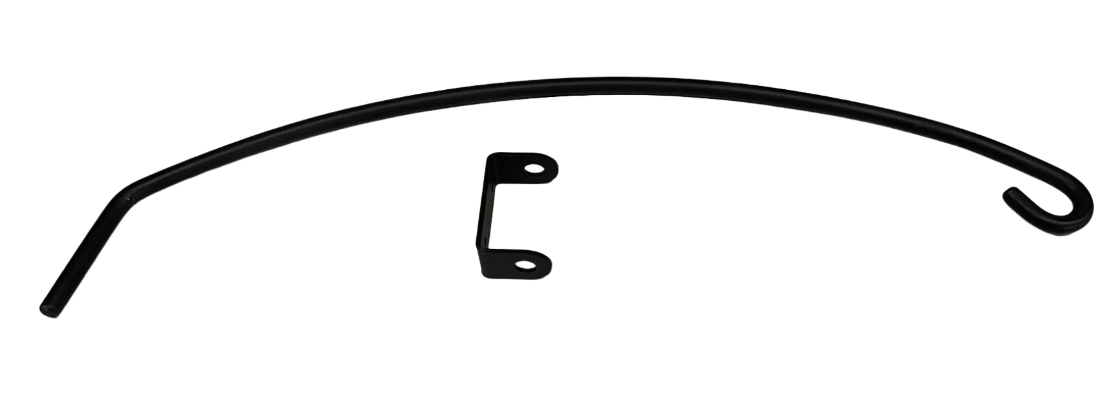 swivel arm plant hanger Wrought Iron Metal Swivel Plant Hanger 18 In. Rounded Iron Arm