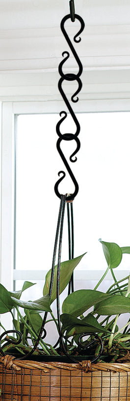 Wrought Iron Metal 2in S hook