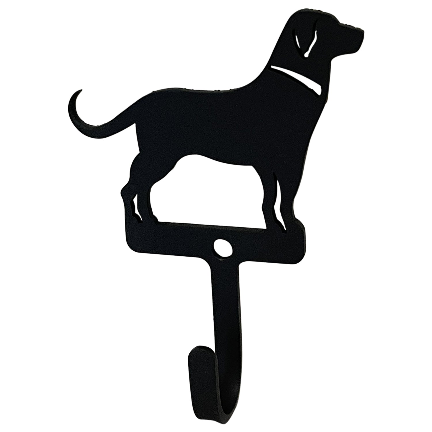 Wrought Iron Metal Labrador Retriever Decorative Wall Hook XS