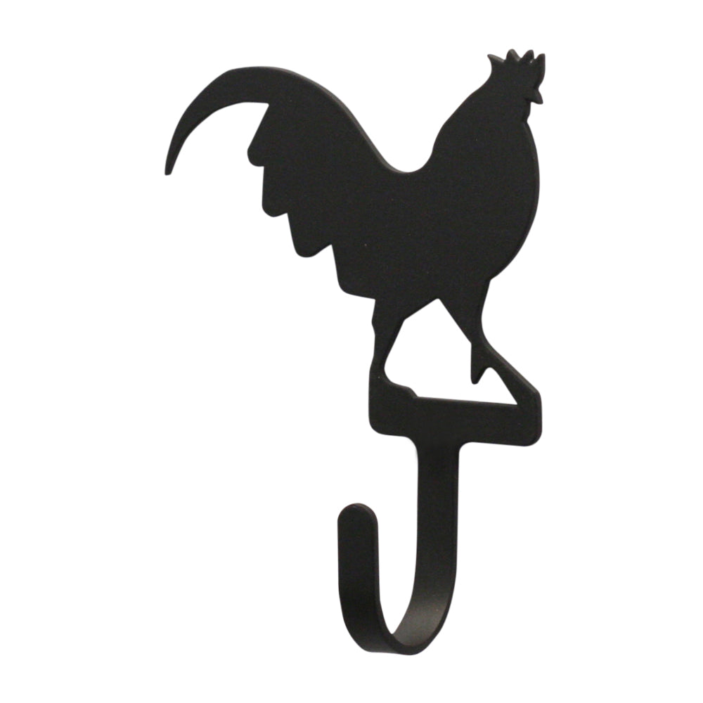 Wrought Iron Metal Rooster Magnet Hook