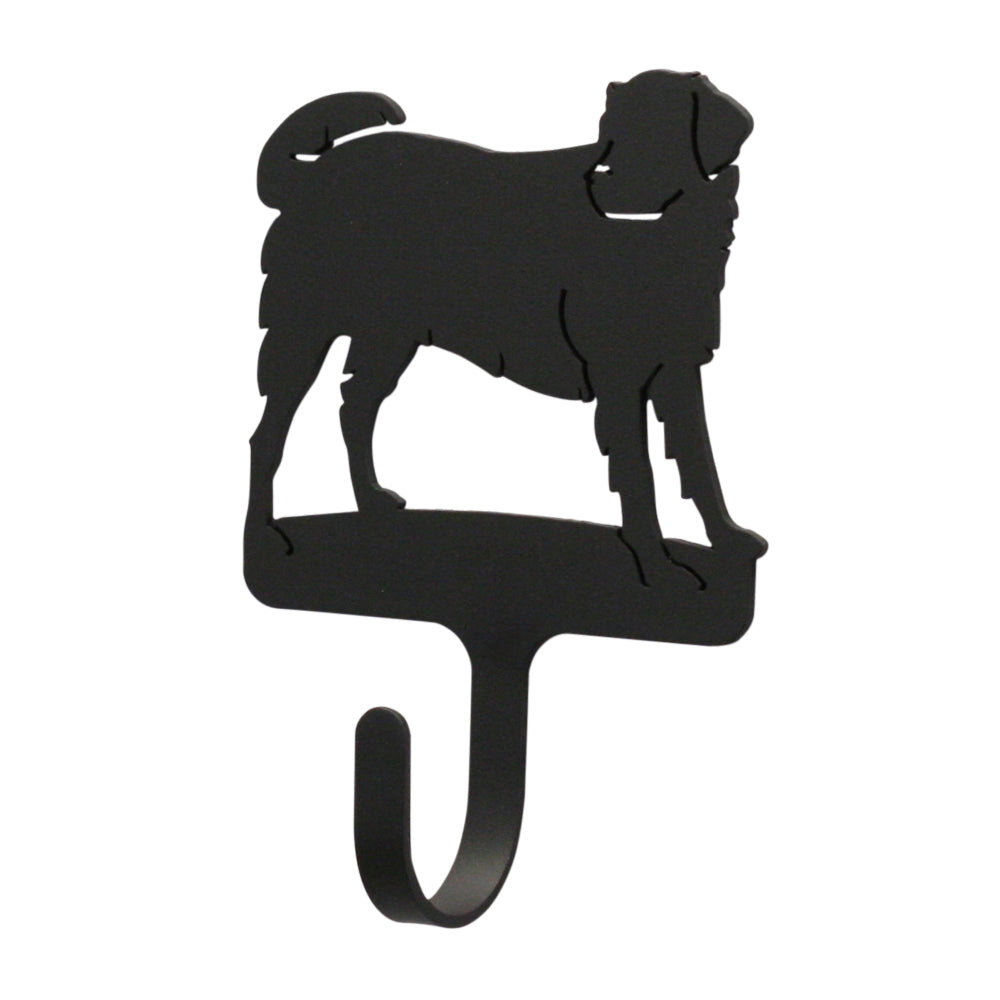 Wrought Iron Metal Dog Magnet Hook