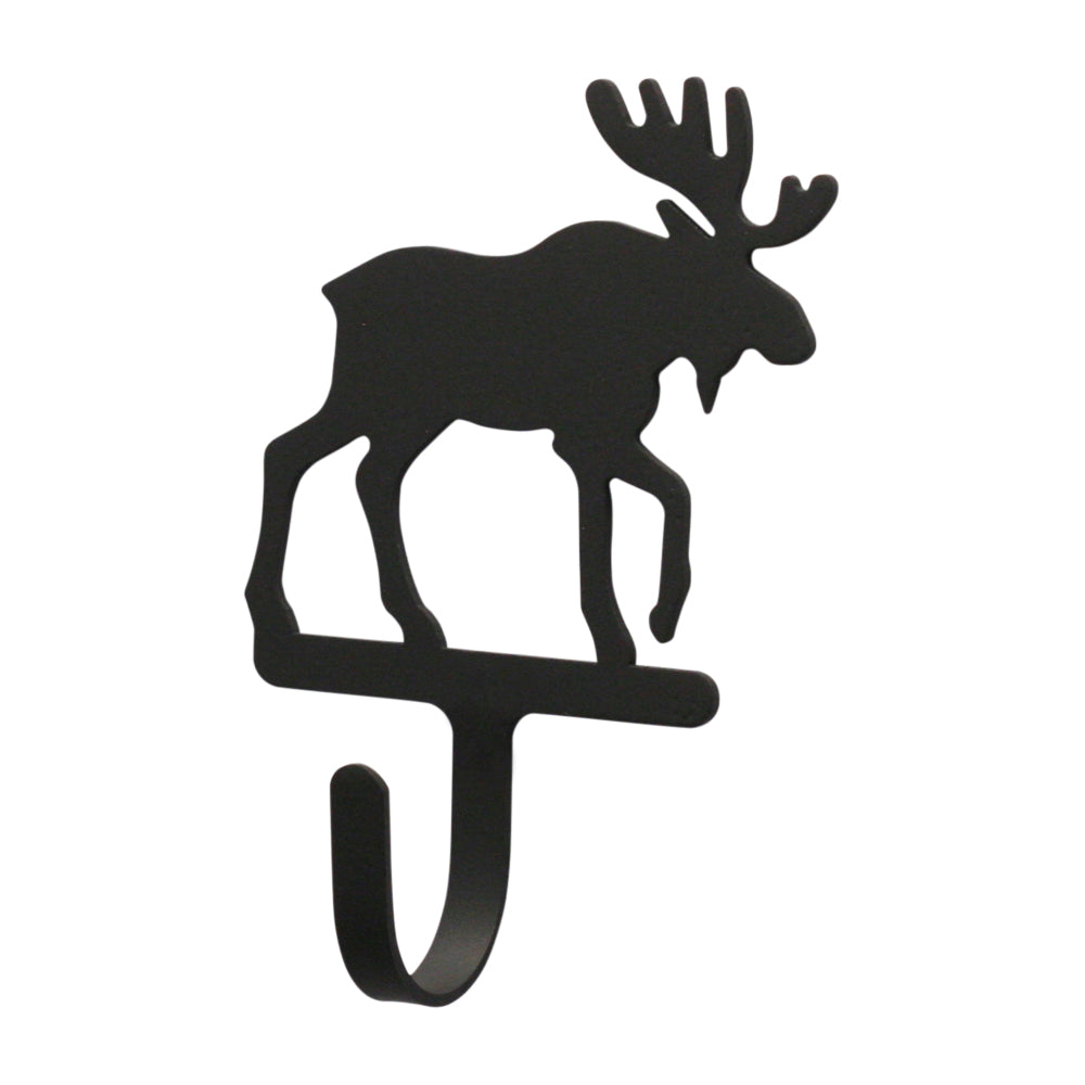 Wrought Iron Metal Moose Magnet Hook