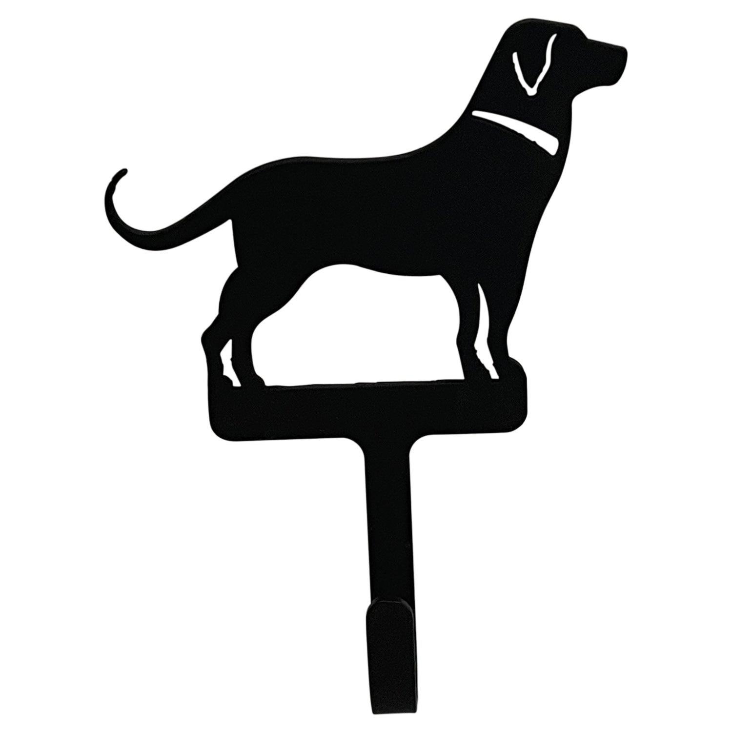 Wrought Iron Labrador Magnet Hook