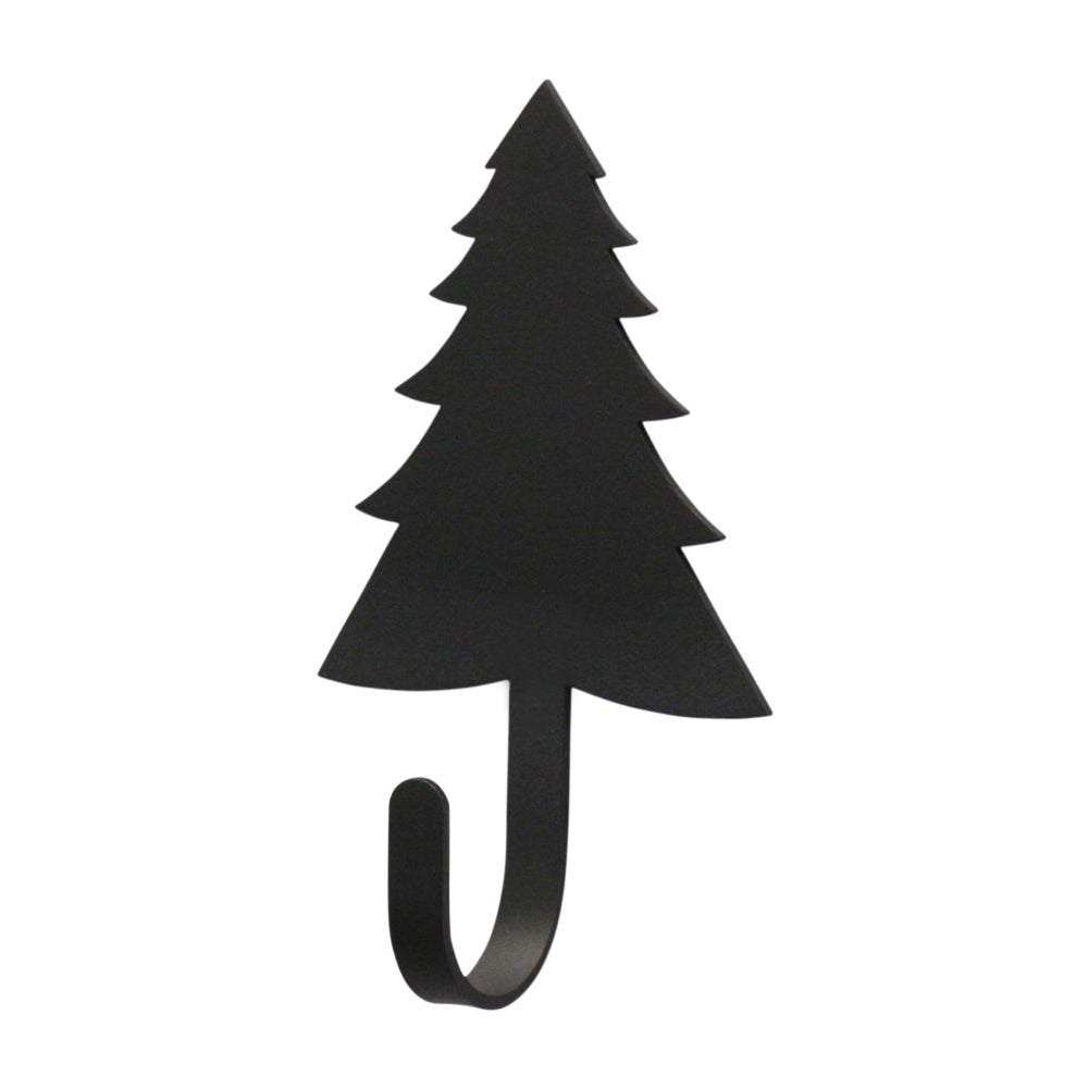 Wrought Iron Metal Pine Tree Magnet Hook