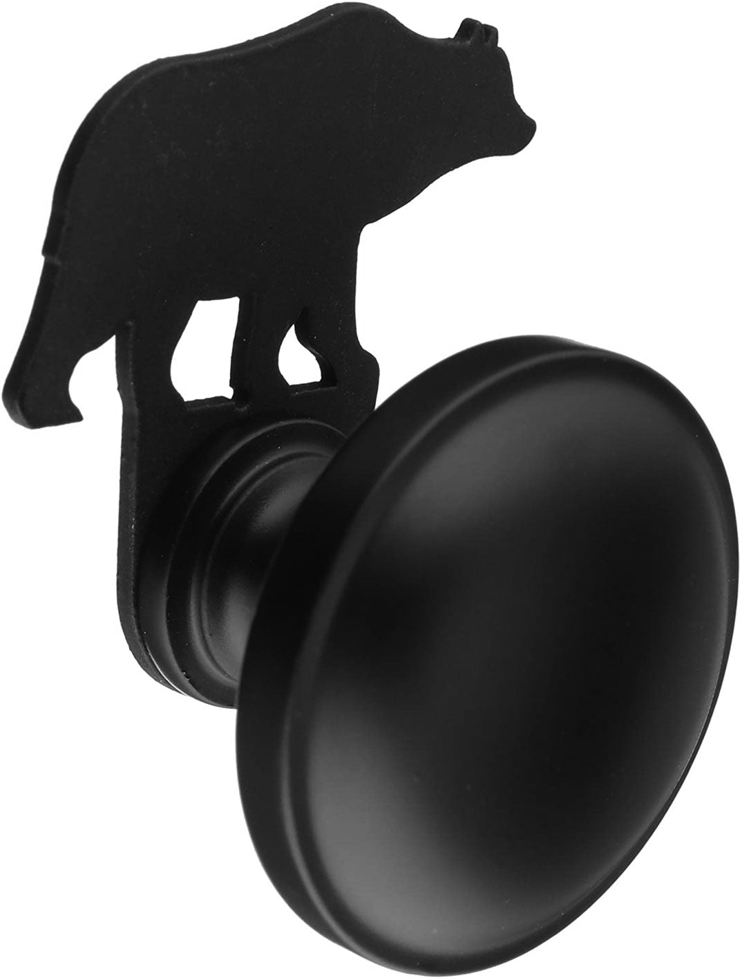 Wrought Iron Metal Bear Cabinet Door Knob