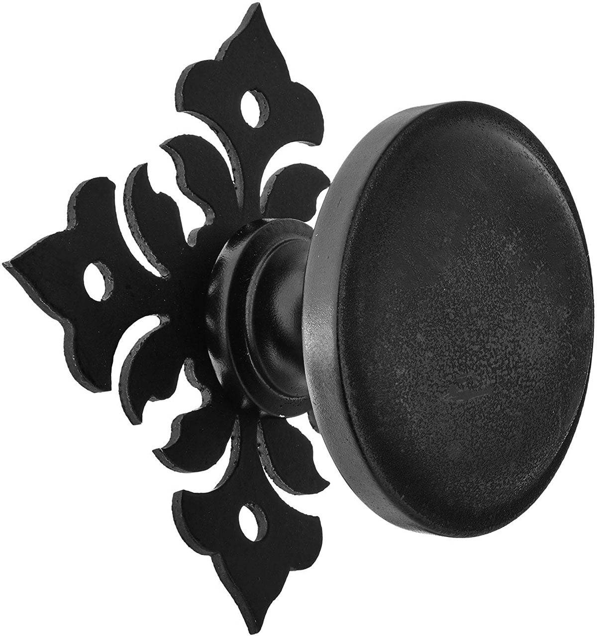 Wrought Iron Metal Flourish Cabinet Door Knob