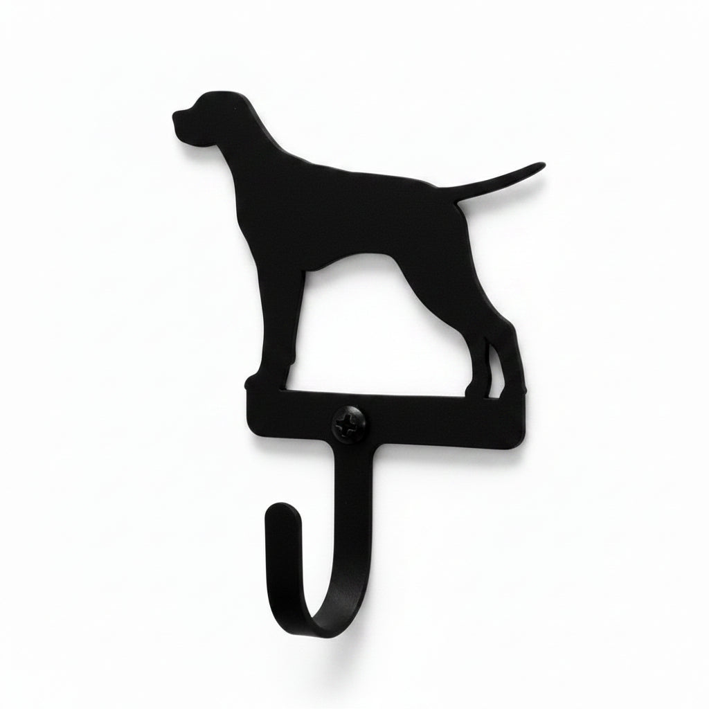 Wrought Iron Pointer Dog Wall Hook Decorative Small coat hooks dog accessories hook Pointer Dog Wall