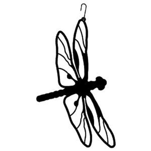 Wrought Iron 16 Inch Dragonfly Hanging Silhouette dragonfly dragonfly decor dragonfly decoration