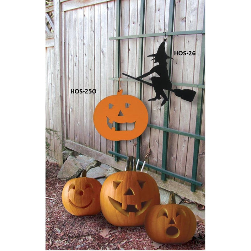Wrought Iron 16 Inch Witch Hanging Silhouette Autumn Decorations Halloween Decorations hanging