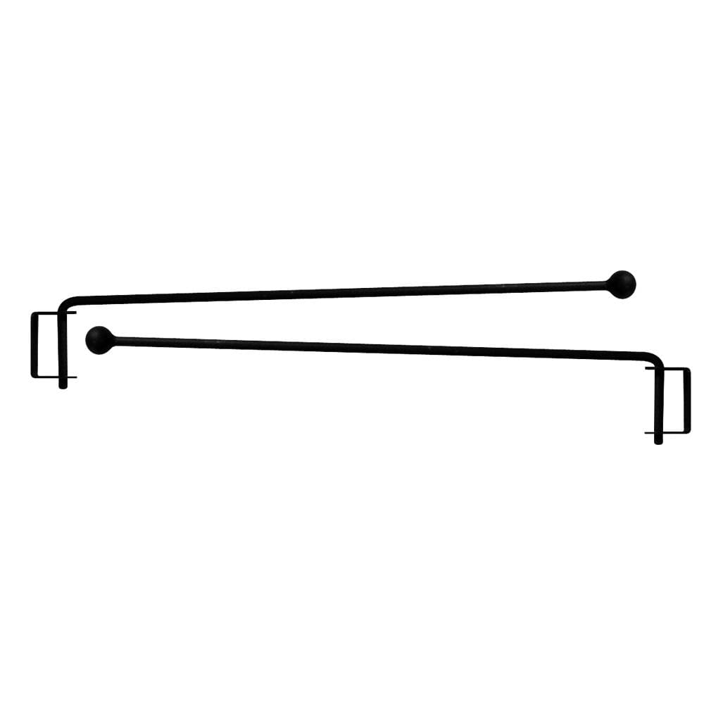 Wrought Iron Ball Curtain Rod Swiveling Cranes curtain poles curtain rails curtain rod featured