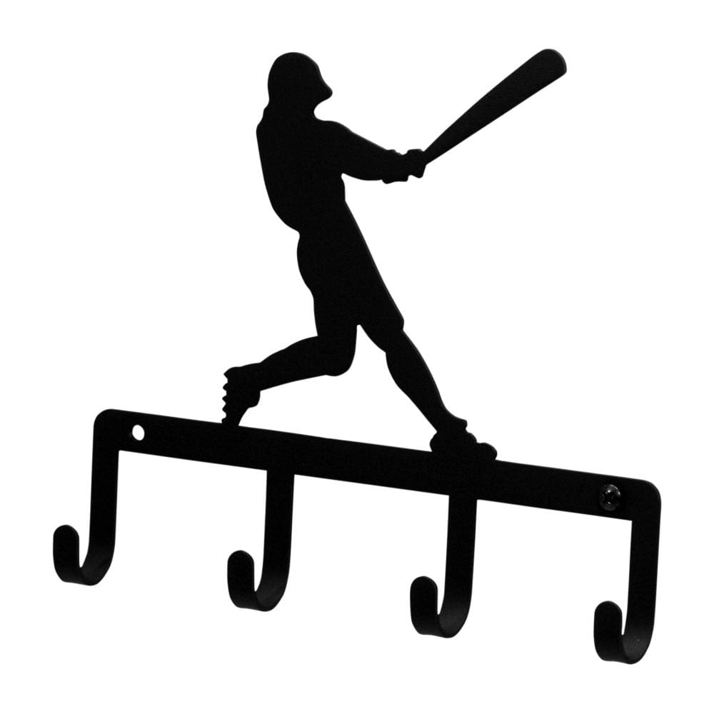 Wrought Iron Baseball Player Key Holder Key Hooks key hanger key hooks Key Organizers key rack