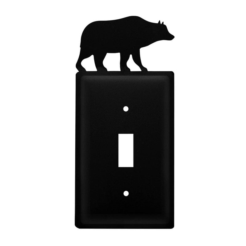 Wrought Iron Bear Switch Cover light switch covers lightswitch covers outlet cover switch covers