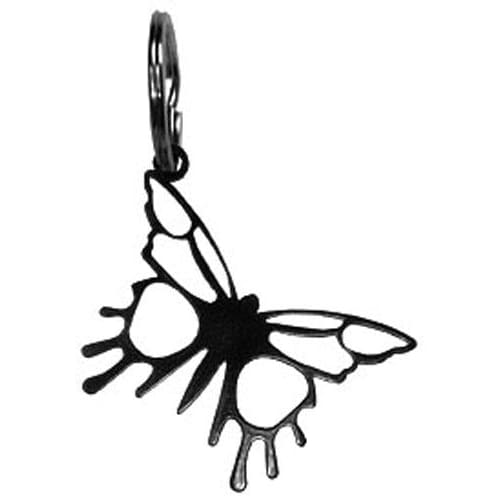 Wrought Iron Butterfly Keychain Key Ring featured key chain key pendant key ring keychain