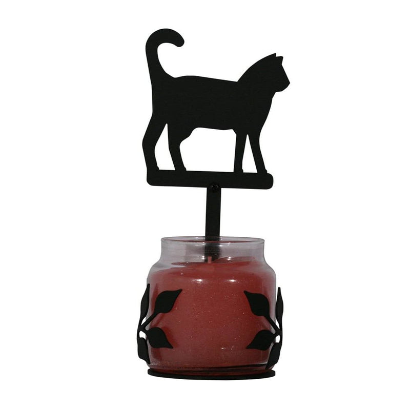 Wrought Iron Cat Large Jar Sconce candle holder candle sconce candle wall sconce sconce wall candle