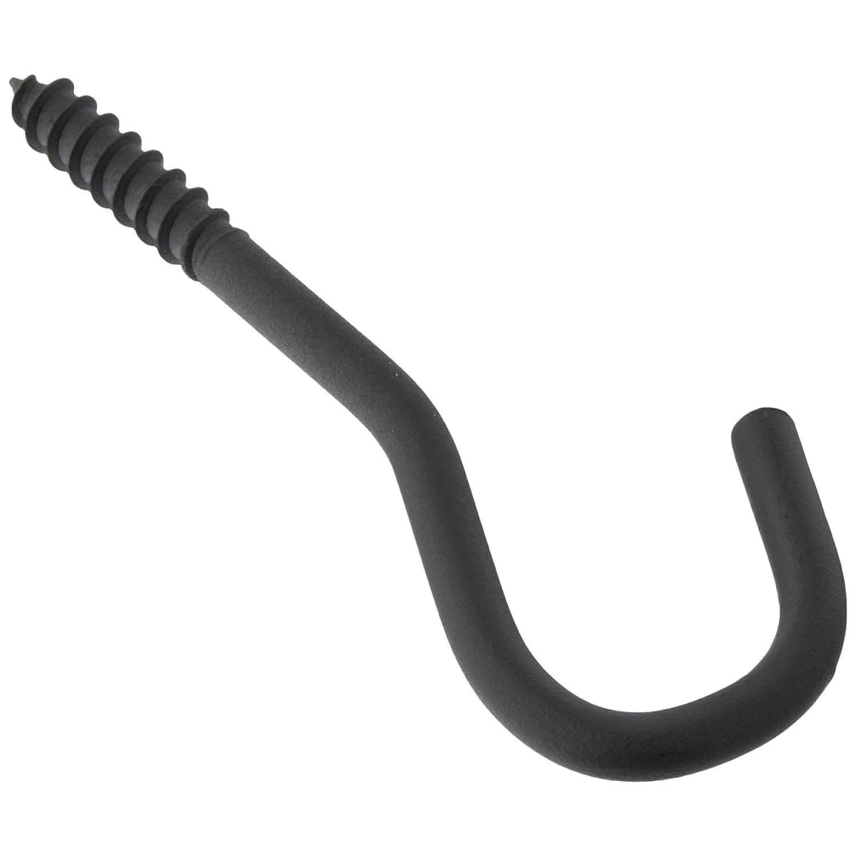 Wrought Iron Ceiling Screw Hook Anchor .75in Opening ceiling anchors ceiling hook screw hook screw