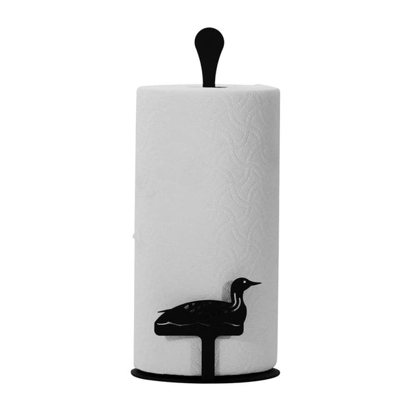 Wrought Iron Counter Top Loon Paper Towel Holder kitchen towel holder paper towel dispenser paper