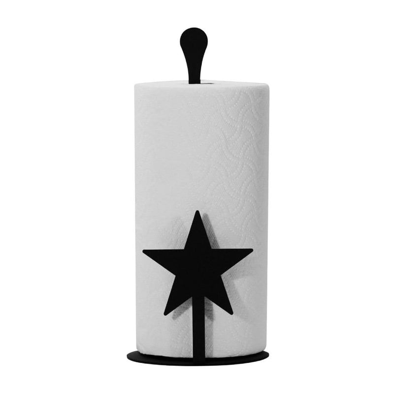 Wrought Iron Counter Top Star Paper Towel Holder kitchen towel holder paper towel dispenser paper
