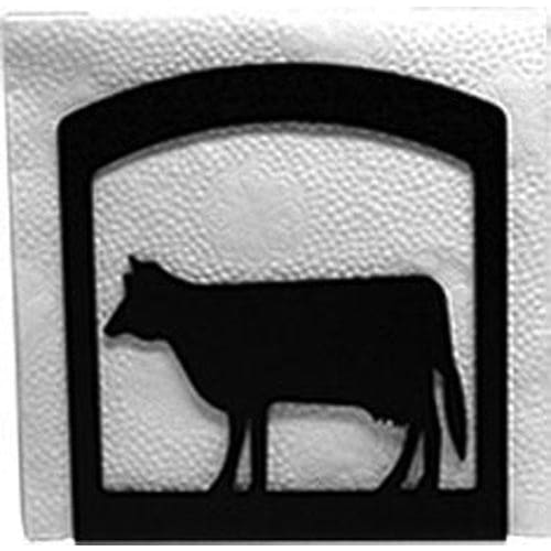 Wrought Iron Cow Napkin Holder cocktail napkin holder napkin holder serviette dispenser towelette