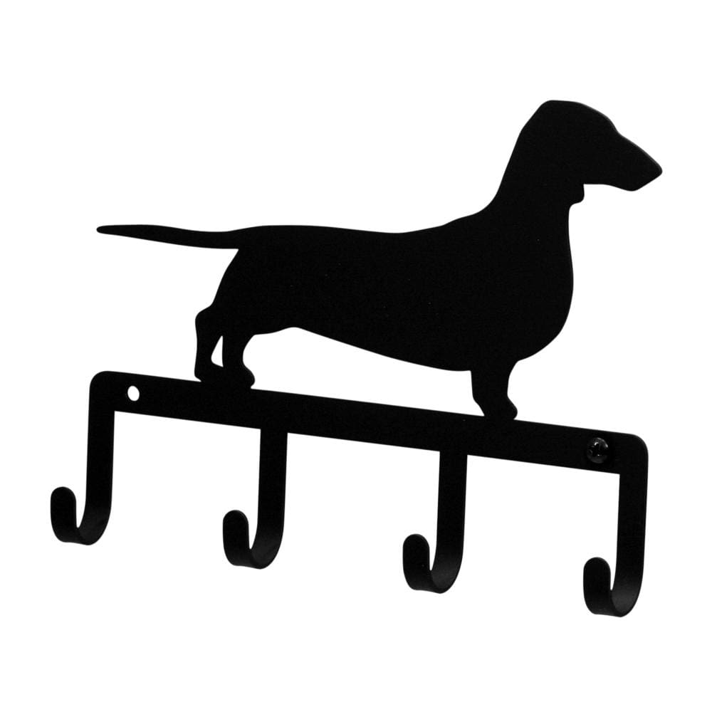 Wrought Iron Dachshund Dog Key Holder Key Hooks key hanger key hooks Key Organizers key rack